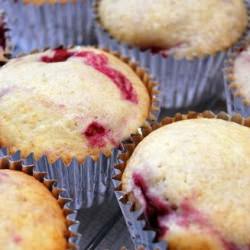 Raspberry Cream Cheese Muffins
