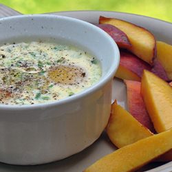 Eggs Baked in Ramekins with Herbs