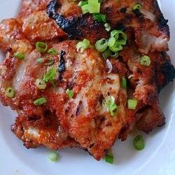 Korean Spicy Chili Paste Chicken