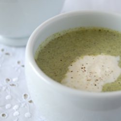 Lemon and Broccolini Soup