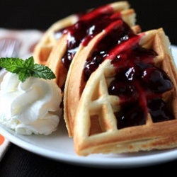 Vanilla Bean Waffles