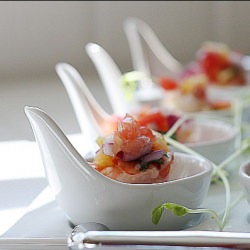 Shrimp and Watermelon Ceviche