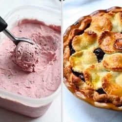 Cherry Chocolate Ice Cream & Pie