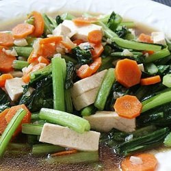 Stir Fried Green with Tofu