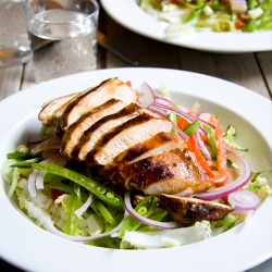 Asian Teriyaki Chicken Salad! YUM!