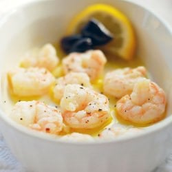 Poached Shrimp