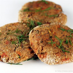 Greek Tomato Zucchini Fritters