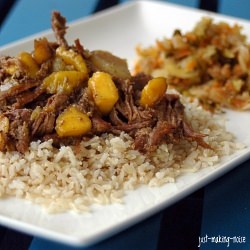 Spicy Mango-Ginger Beef Roast
