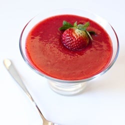 Tapioca Pudding Fennel Strawberry