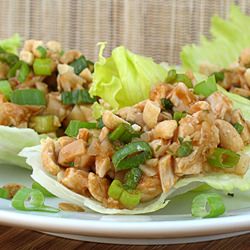 Asian Chicken Lettuce Cups