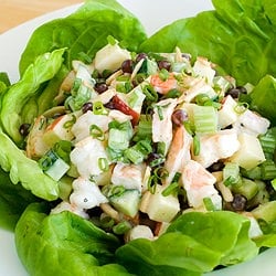 Chopped Shrimp Waldorf Salad