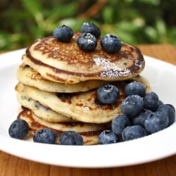 Blueberry-Buttermilk Pancakes