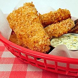 Oven-Fried Halibut
