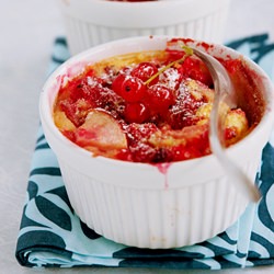 Clafoutis Raspberry & Nectarine