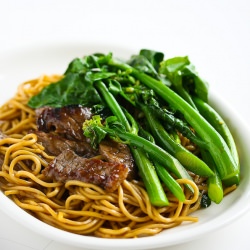 Broccoli Beef Noodle Stir Fry