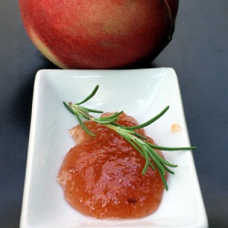 Rosemary Peach Jam