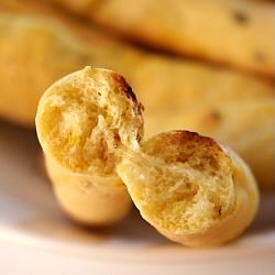 Saffron-Basil-Breadsticks