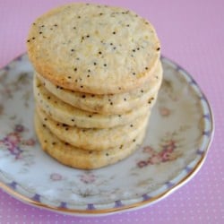 Orange Poppy Seed Sugar Cookies