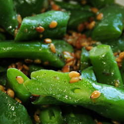 French Bean & Sesame Seed Salad