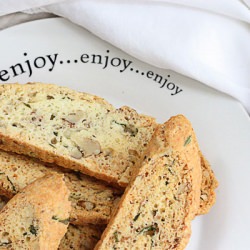 Lori’s Thyme Biscottis~