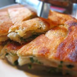 Thick Sesame Pancakes
