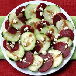 Beet and Cucumber Salad