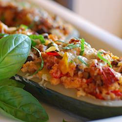 Stuffed Zucchini