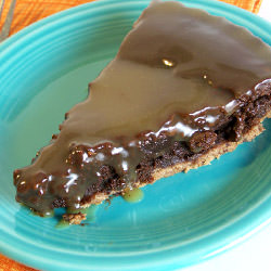Butterscotch Brownie Tart