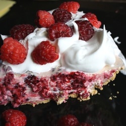 Raspberry Cream Cheese Pie