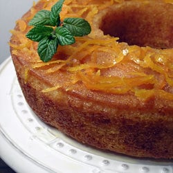 Moist Orange Cake with Semolina
