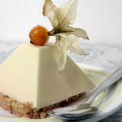 White Chocolate Pyramid