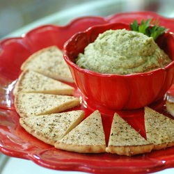 Cannelini Bean Dip With Herb Pitas