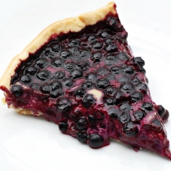 Blueberry Pudding Pie