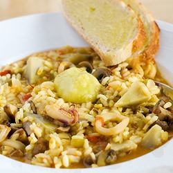 Spanish Rice with Cuttlefish