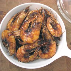 Sweet Soy Sauce Prawns