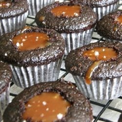 Chocolate Salted-Caramel Cupcakes