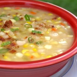 Sweet Corn and White Bean Chowder