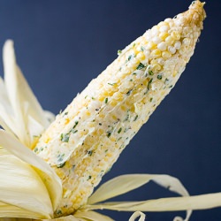 Roasted Garlic Corn