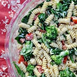 Lemon Fusilli with Arugula