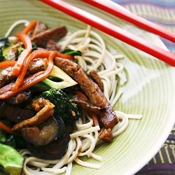 Spicy Stir-fry Whole-wheat Noodles