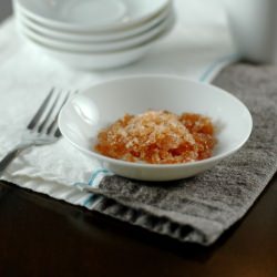 Mignonette Granita for Oysters