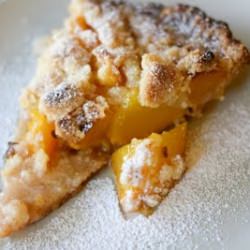Peach and Creme Fraiche Pie