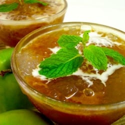 Gula Melaka Sago Pudding