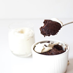Chocolate-chestnut Puddings