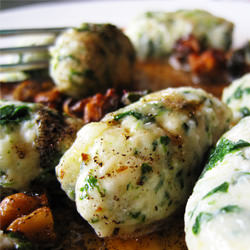 Ricotta and Spinach Gnocchi