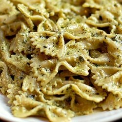 Creamy Basil Pesto Pasta