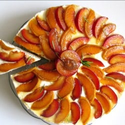 Almond Torte with Quark