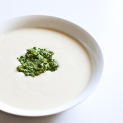 Potato & Parmesan Soup with Parsley
