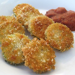 Panko Encrusted Fried Zucchini
