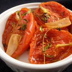 Oven Roasted Roma Tomatoes